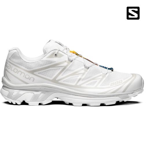 White Salomon Xt-6 Women's Sneakers | PH 23905R